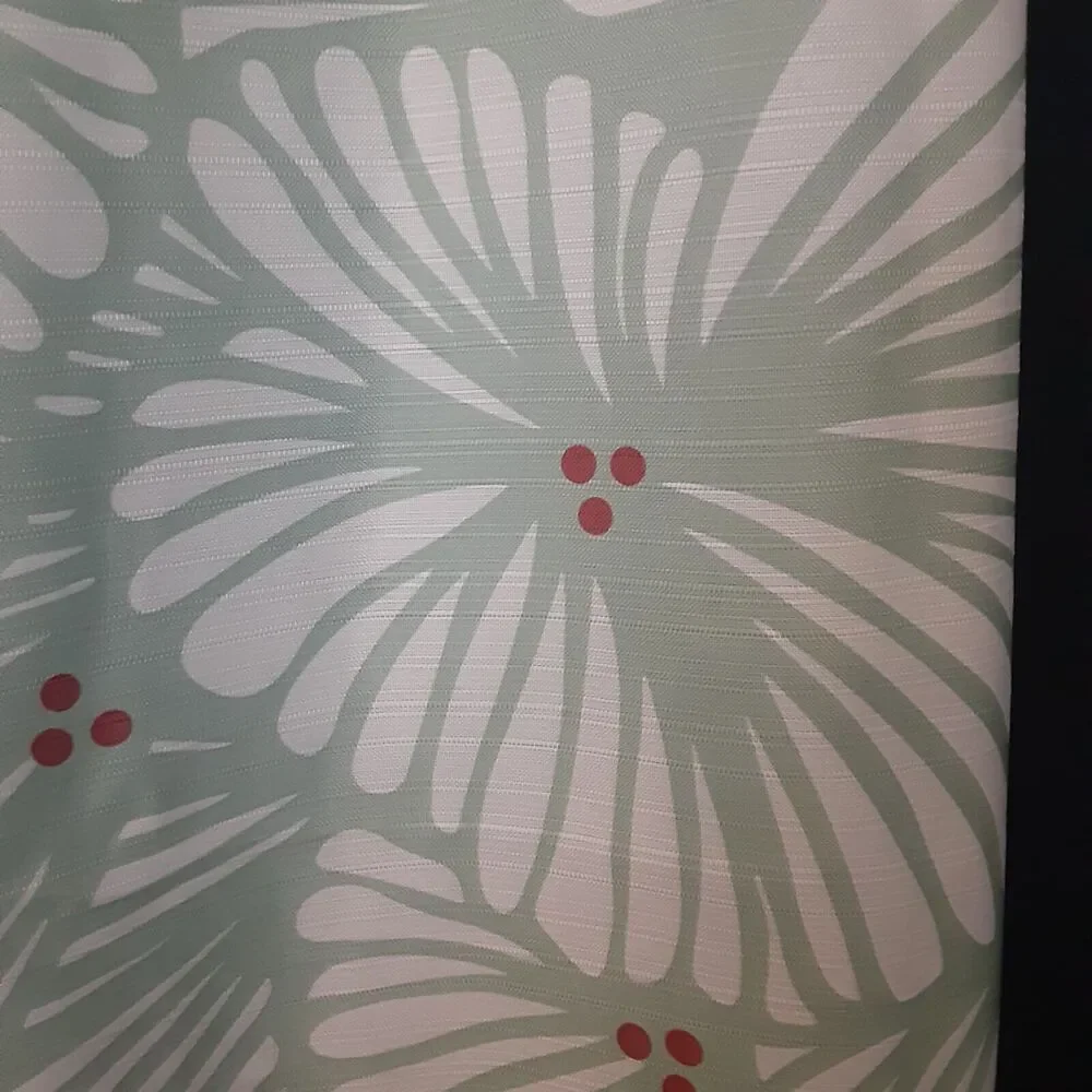 Silvermist & Berry Bold Tropical Floral Shower Curtain
